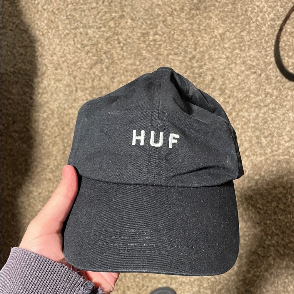 HUF Classic Black Cap